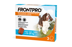 FRONTPRO L 68 mg kramtomosios tabl. šunims 10–25kg N3